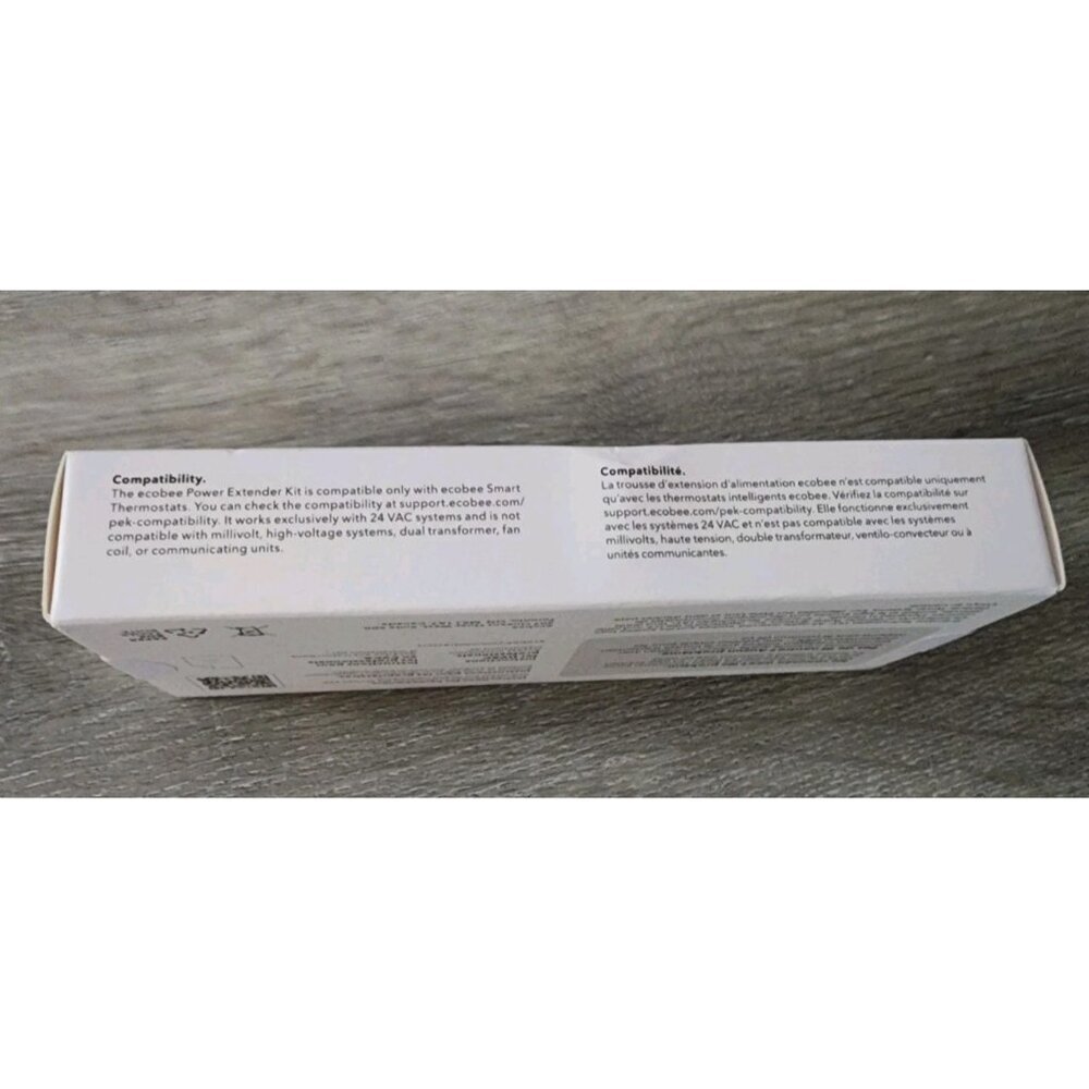 Ecobee C-Wire Adaptor Power Extender Kit (PEK) 810-00002 NEW In Box - Picture 2 of 6
